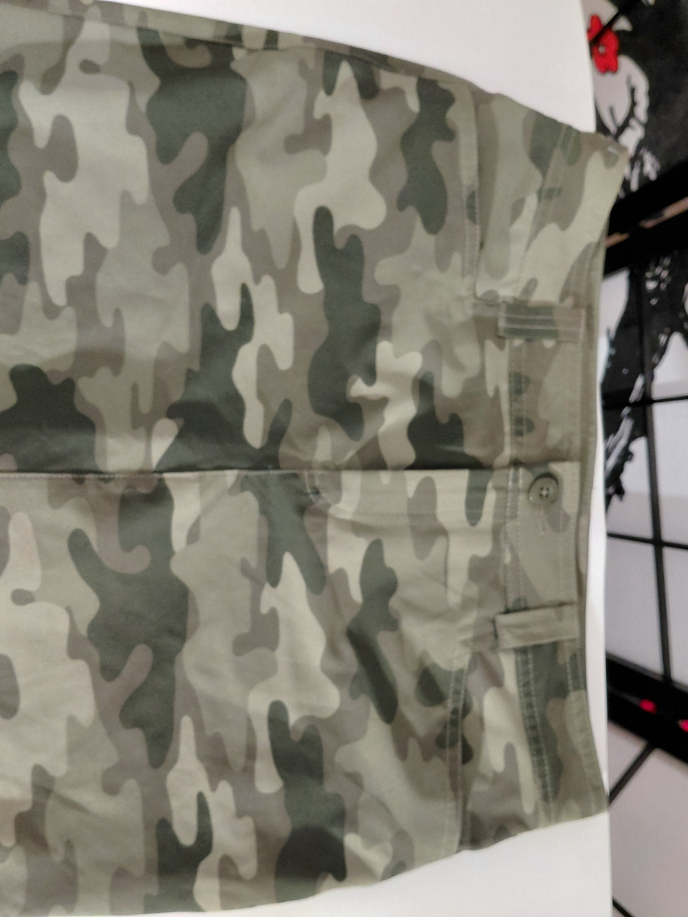 Eddie Bauer Camo Green Women's Skort